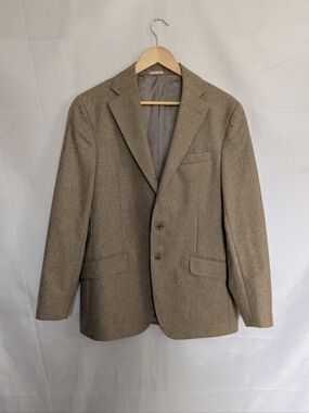 Joseph Abboud Vitale Barberis Canonico Wool Flannel Ivan Soft Sport Coat